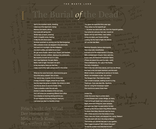 The Burial of the Dead