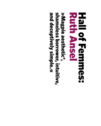 Hall of Femmes Ruth Ansel