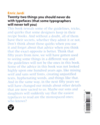 Twenty-Two Tips on Typography