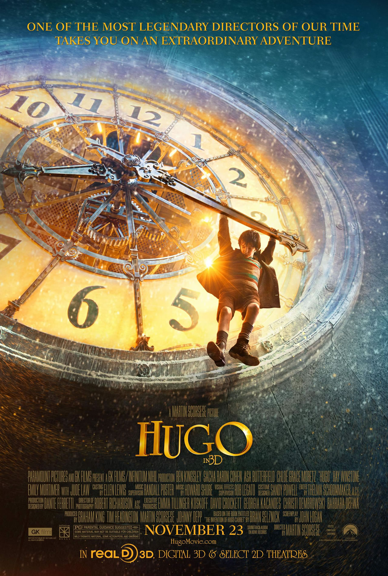 Hugo film poster