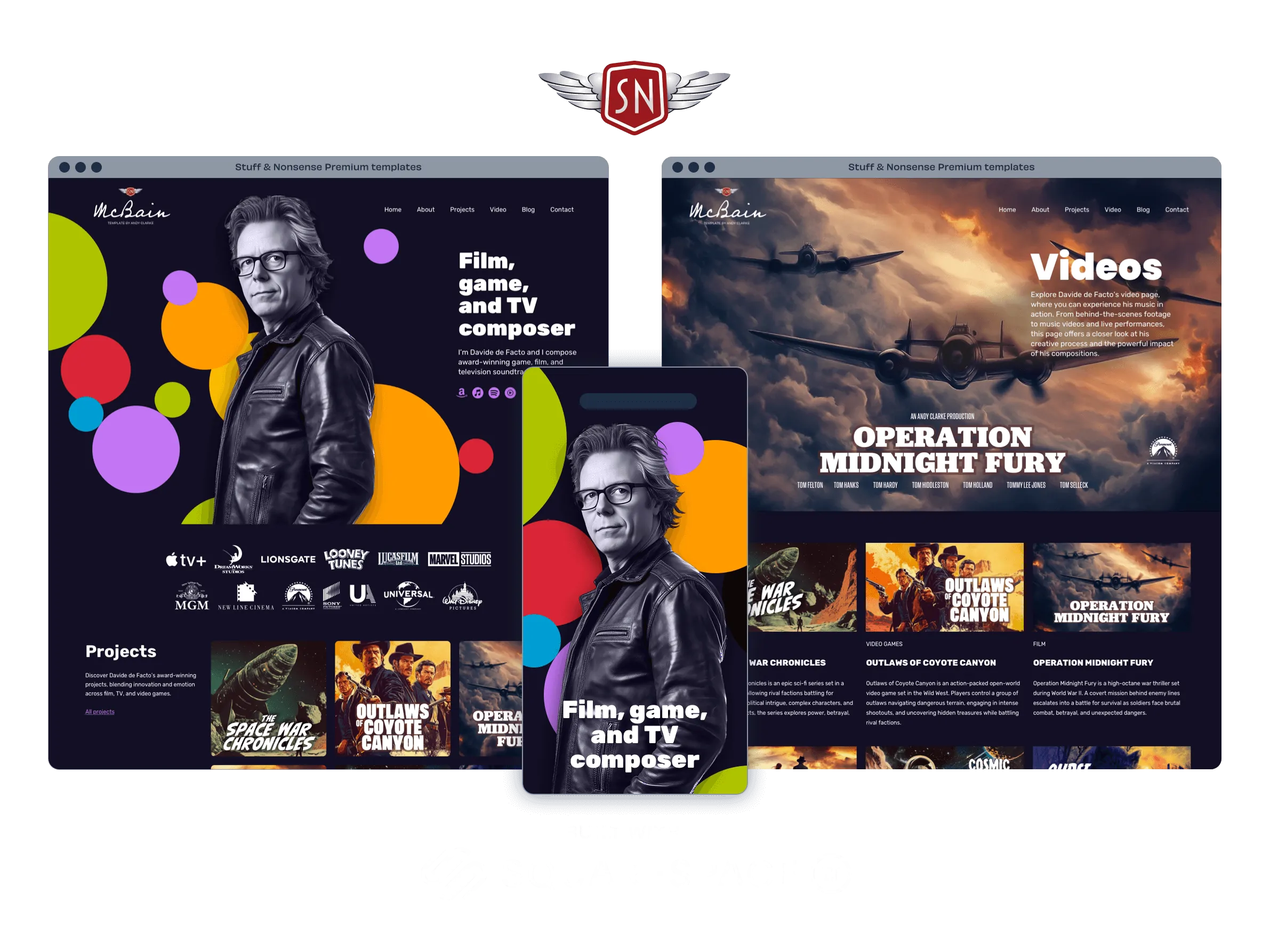 Stuff & Nonsense Premium Squarespace templates