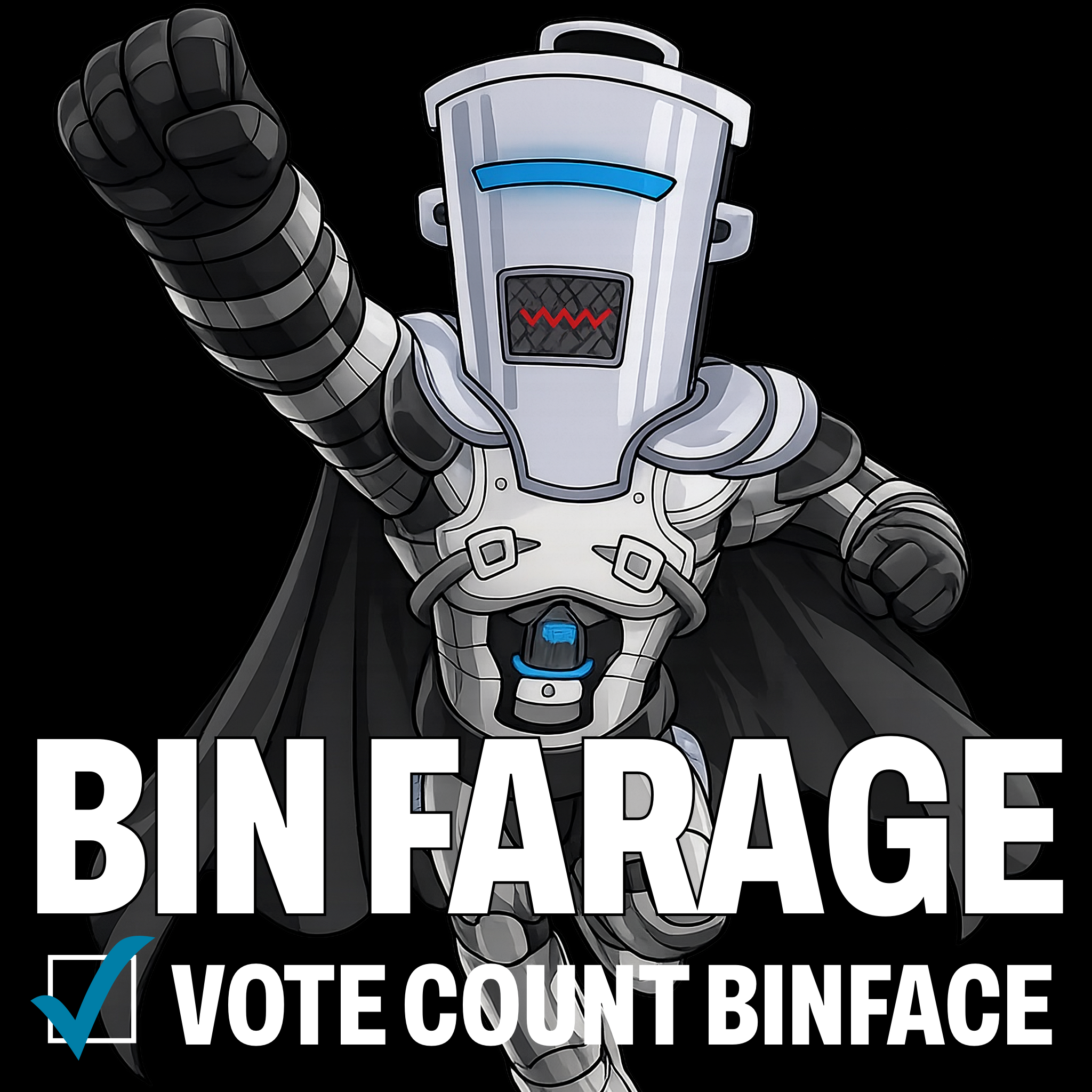 Bin Farage sticker