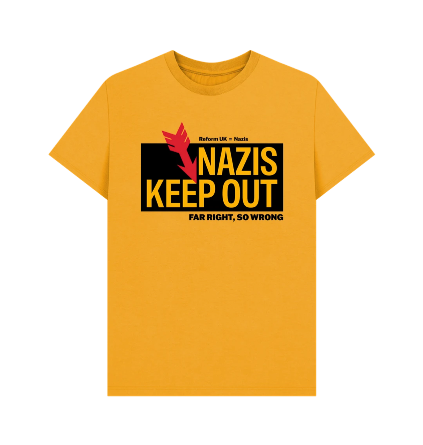 Nazis keep out tee