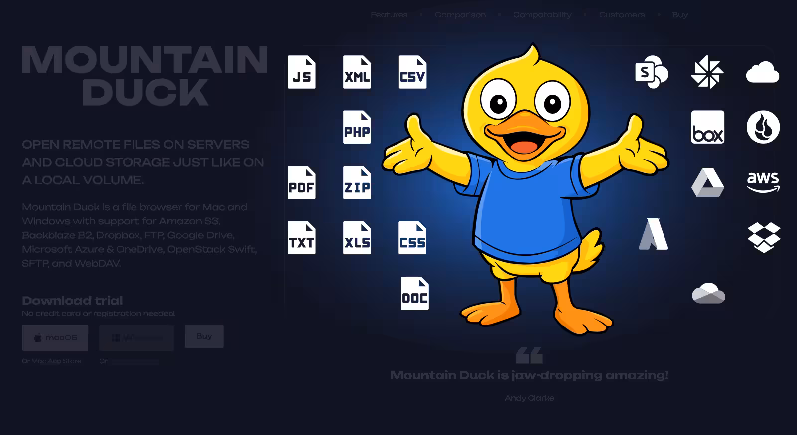 Mountain Duck artwork