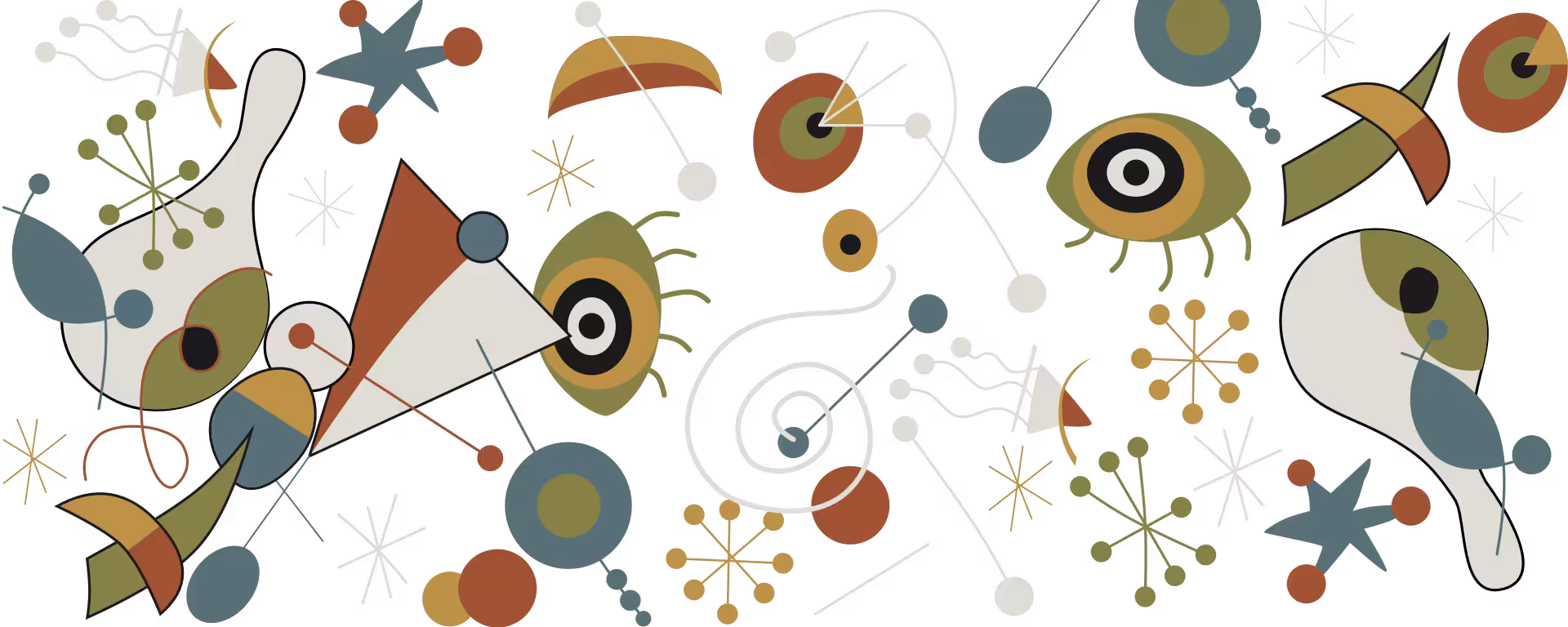 Joan Miro inspired design