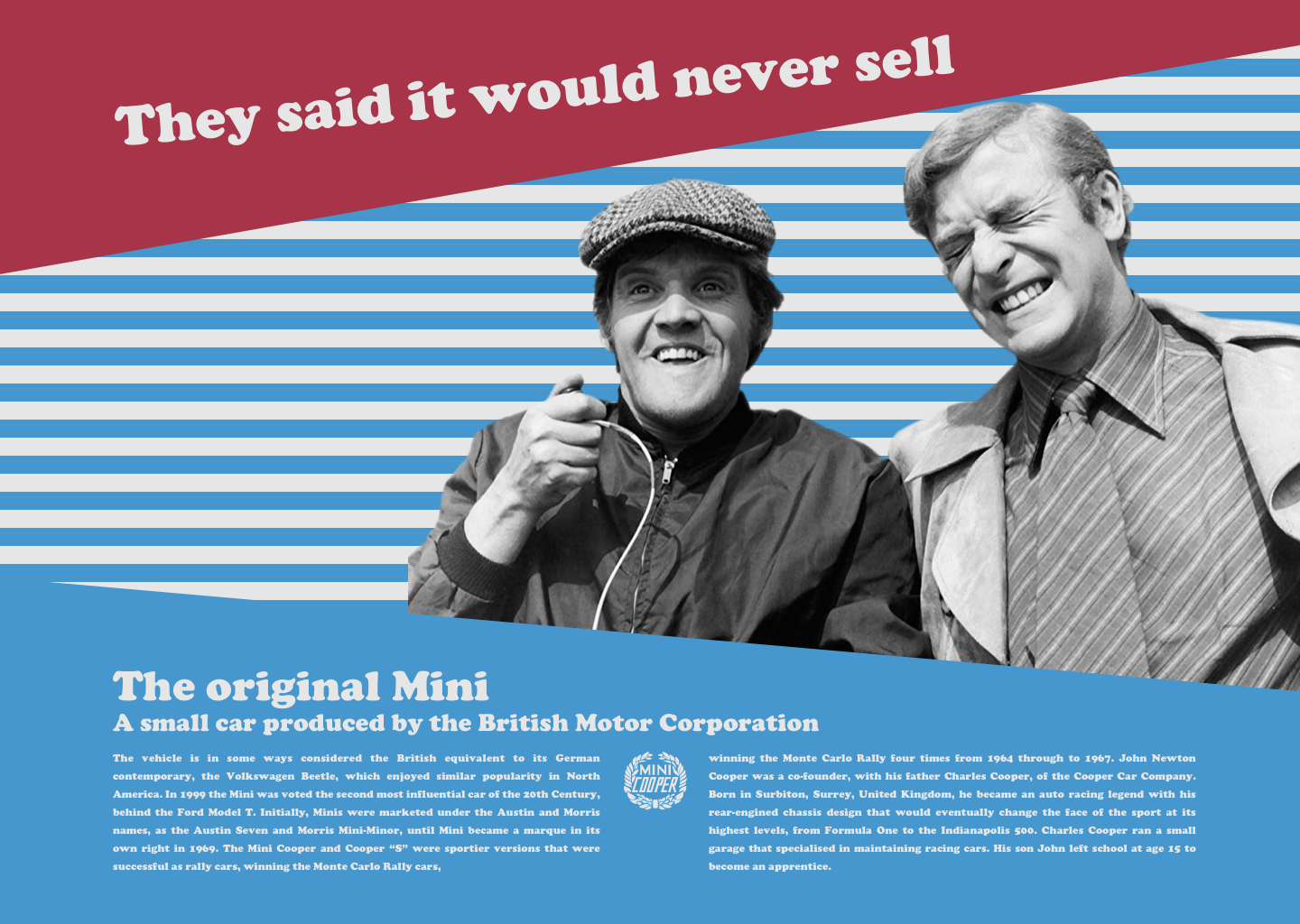 My Lester Beall inspired design