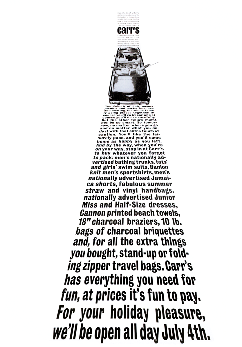 Inspiration for the design by Herb Lubalin