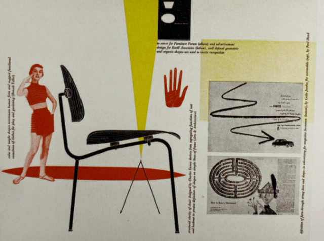 Inspiration for the design by Ladislav Sutnar