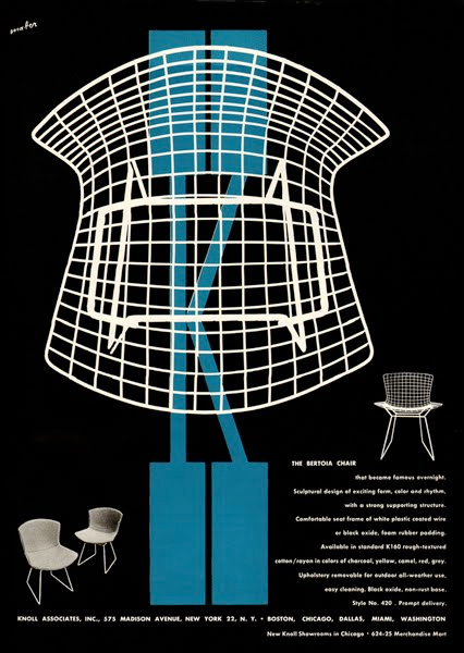 Inspiration for the design by Herbert Matter