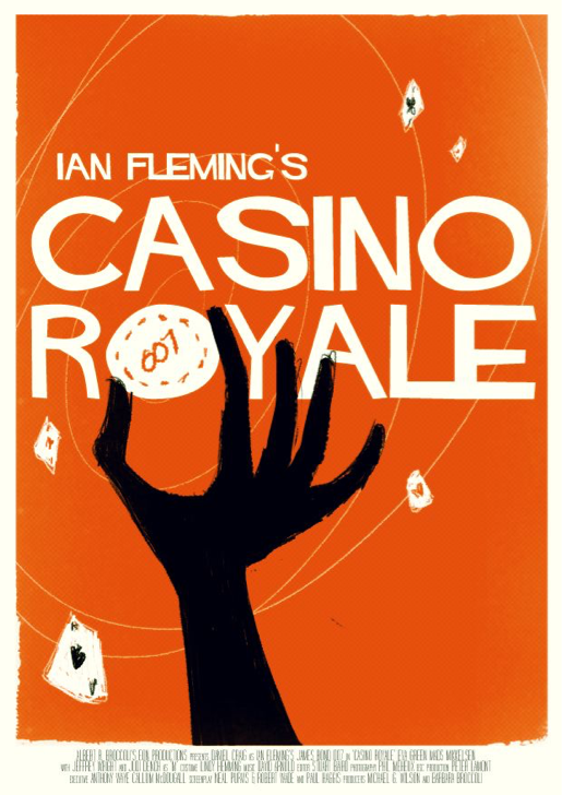 Inspiration for the design by Saul Bass