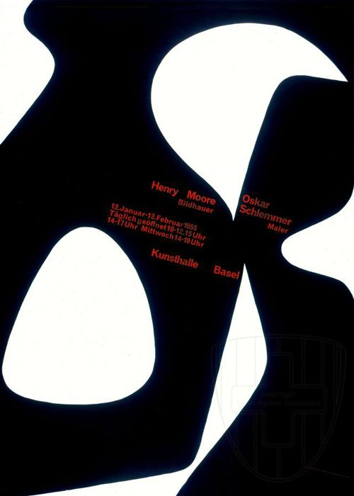 Inspiration for the design by Armin Hofmann