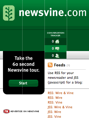 Newsvine redesign