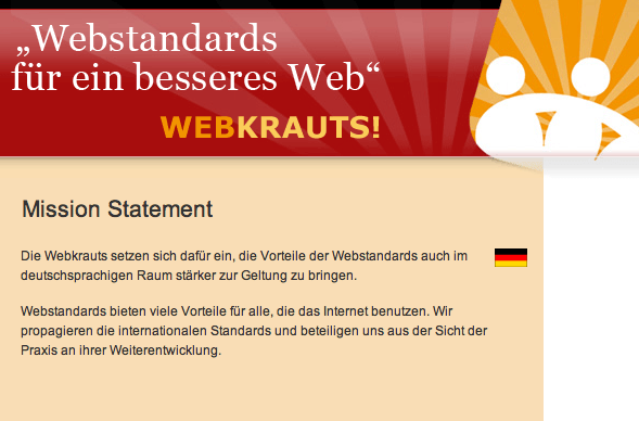 From the Webkrauts’s website 2006